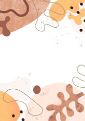 Abstract Modern Trendy Background Frame