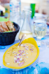 Authentic greek fava dish