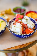 Selection of greek meze