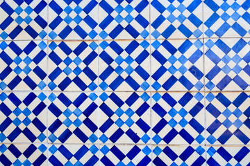 Detail of the portuguese tiles