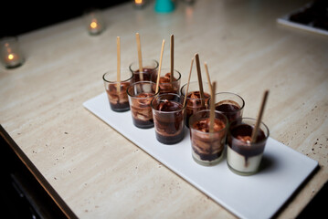 chocolate mousse dessert