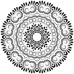 Modern design round texture.