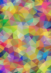 Obraz premium Abstract polygon background.