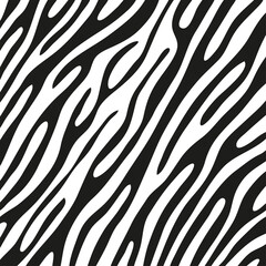 Black stripes on the skin of a zebra for decoration graphics