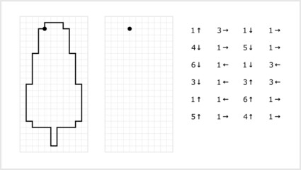 Ice Lolly Graphic Dictation Drawing M_2203001