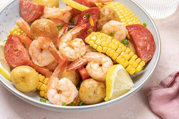 Shrimp Boil Heap