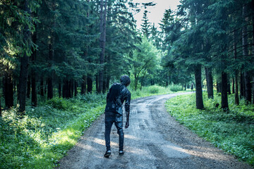 Obraz premium Zombies, Apocalypse, burnt people