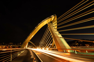 Naklejka premium Ponte do milenio, Ourense, Galicia