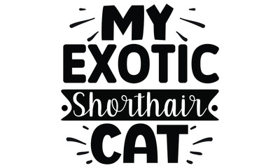 Cat SVG T shirt design template