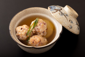《青森郷土料理》イカメンチの煮物