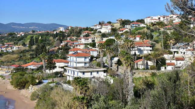 village Koroni in south of Pelopones island,Greece