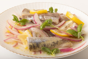 鰯のマリネ　(八戸産寒流トロいわし)