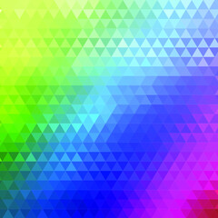 abstract blue triangles background. presentation template. cover brochures, flyers. geometric design. polygonal style. eps 10