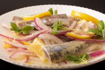 鰯のマリネ　(八戸産寒流トロいわし)
