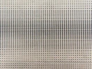 Exterior or interior decoration panels. White decorative.