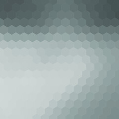 Polygonal abstract background consisting of gray triangles. eps 10