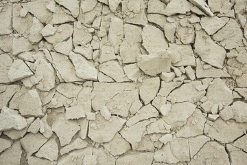 Crack broken concrete street textured background