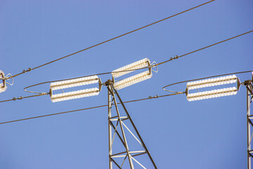High-voltage power supply color photo
