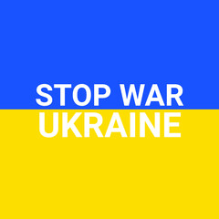 Stop war Ukraine concept,Ukraine-Russia conflict