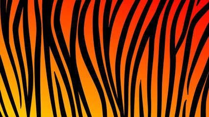 Background texture of tiger skin. Seamless pattern.