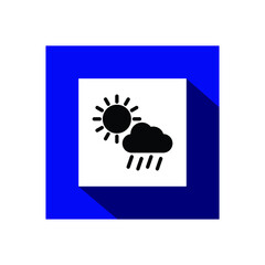 Rain shower icon