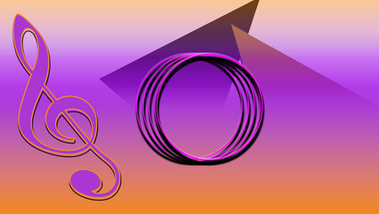 Clé de sol déformée