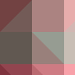 Obraz premium Abstract color Low-Polygones Generative Art background illustration