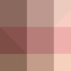 Obraz premium Abstract color Low-Polygones Generative Art background illustration