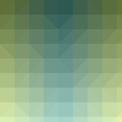 Abstract color Low-Polygones Generative Art background illustration