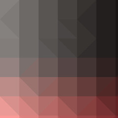 Fototapeta premium Abstract color Low-Polygones Generative Art background illustration