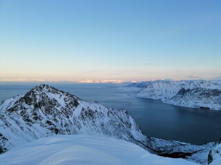 winter mountain landscape