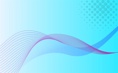 blue abstract gradient line background image template 