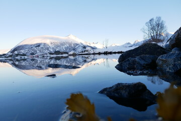 lake in mountains