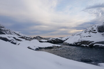 winter mountain landscape