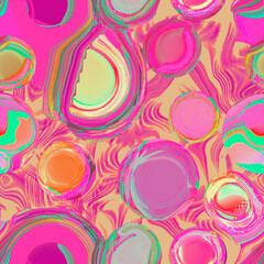 
Abstract blur plastic seamless pattern. Design for fabric, wallpaper, background, covers, surface.