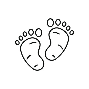 foots  icons  symbol vector elements for infographic web