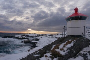 lighthouse on the coast