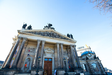 Art Academy in Dresden, tourism, baroque