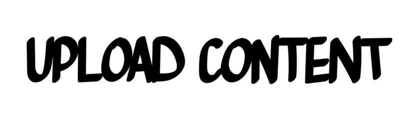 motivational words written by hand with basic colors black and white