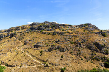 Beautiful view of Matera. City of Basilicata.