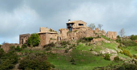 montagne, Sierra de Boumort, R&eacute;serve Nationale, Catalogne, Espagne
