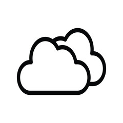 Cloudy weather icon