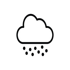 Hail weather icon