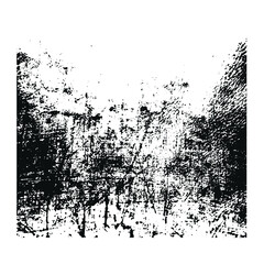 Naklejka premium Distress overlay texture vector illustration. Grunge black and white texture. Distress texture. Scratch and Rough texture