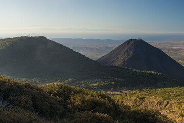 Fototapeta na wymiar Izalco and Cerro Verde