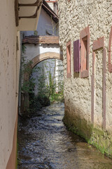 Der Kropsbach in St. Martin, Pfalz