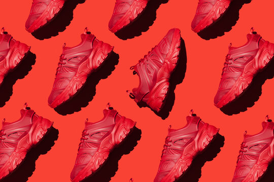Converse, logo, red, sneakers, HD wallpaper | Peakpx