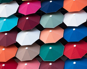 colorful umbrealla  background