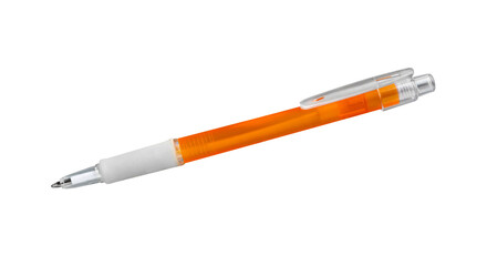 Orange pen isolated