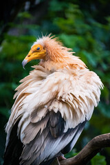 egyptian vulture, pink, animal